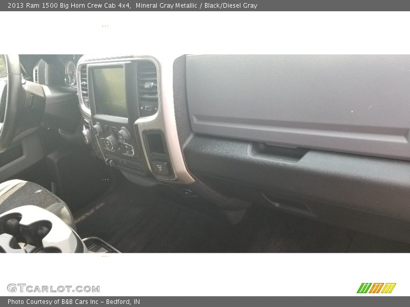 Mineral Gray Metallic / Black/Diesel Gray 2013 Ram 1500 Big Horn Crew Cab 4x4
