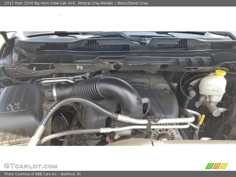 Mineral Gray Metallic / Black/Diesel Gray 2013 Ram 1500 Big Horn Crew Cab 4x4