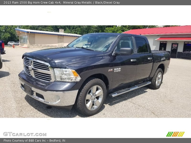 Mineral Gray Metallic / Black/Diesel Gray 2013 Ram 1500 Big Horn Crew Cab 4x4