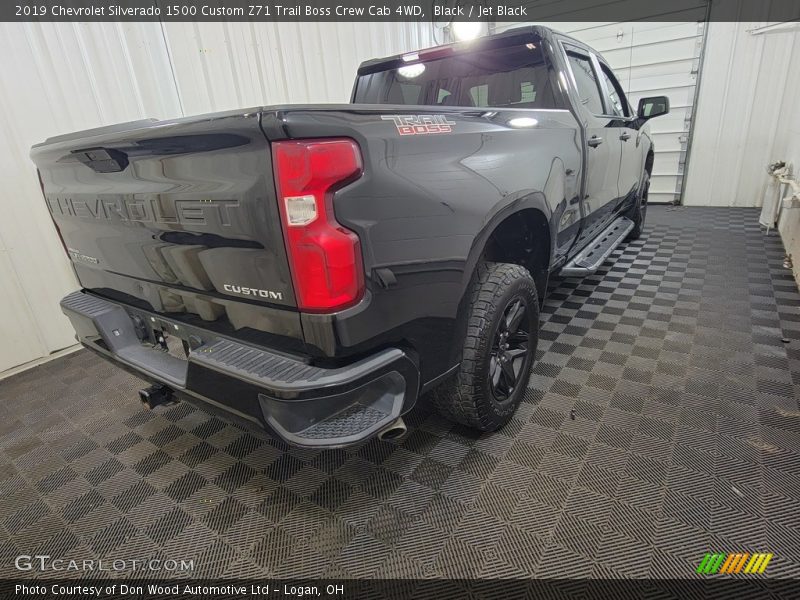 Black / Jet Black 2019 Chevrolet Silverado 1500 Custom Z71 Trail Boss Crew Cab 4WD