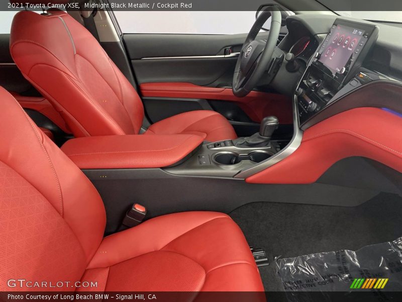 Front Seat of 2021 Camry XSE