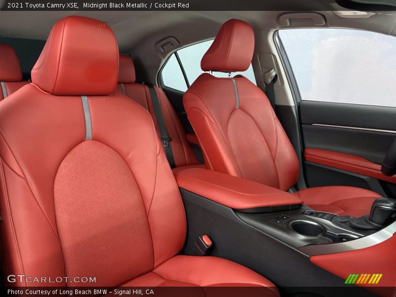 Front Seat of 2021 Camry XSE