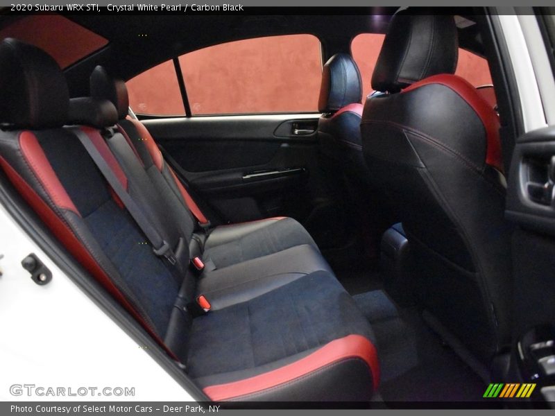 Rear Seat of 2020 WRX STI