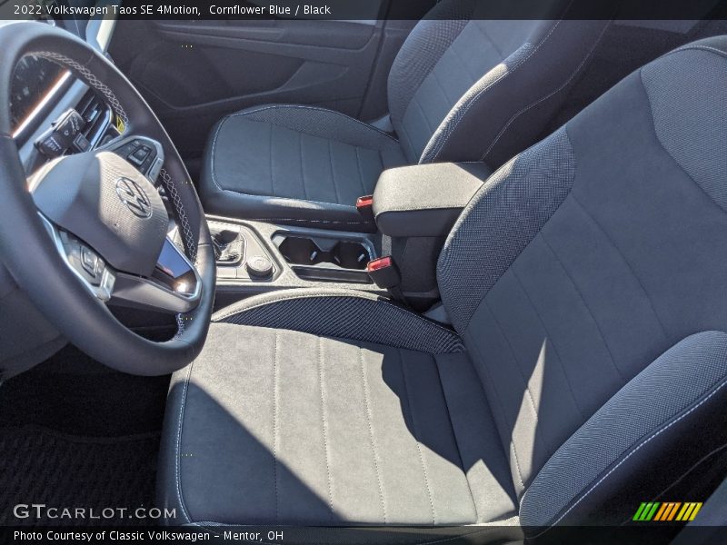 Cornflower Blue / Black 2022 Volkswagen Taos SE 4Motion
