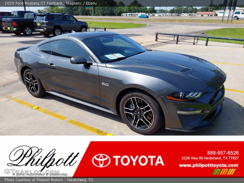 Magnetic / Ebony 2020 Ford Mustang GT Fastback