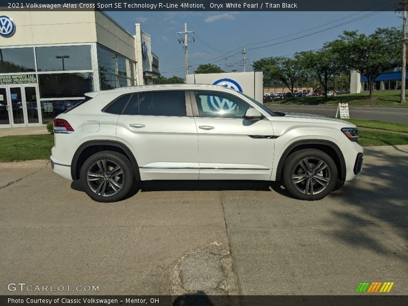  2021 Atlas Cross Sport SE Technology R-Line 4Motion Oryx White Pearl