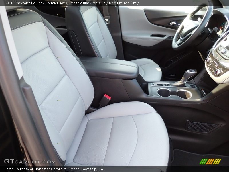 Mosaic Black Metallic / Medium Ash Gray 2018 Chevrolet Equinox Premier AWD