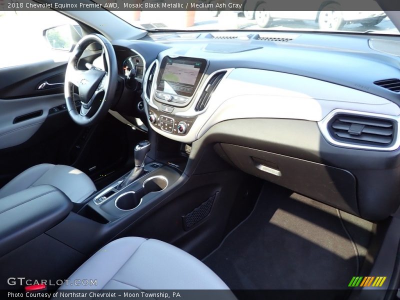 Mosaic Black Metallic / Medium Ash Gray 2018 Chevrolet Equinox Premier AWD