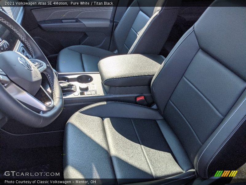 Front Seat of 2021 Atlas SE 4Motion