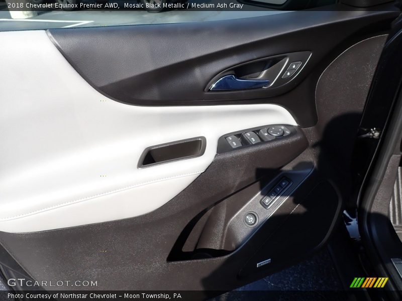 Mosaic Black Metallic / Medium Ash Gray 2018 Chevrolet Equinox Premier AWD