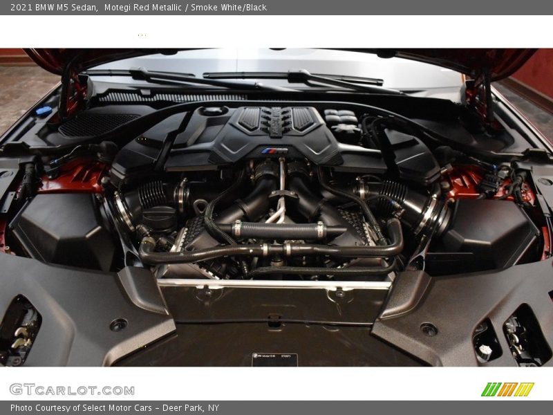  2021 M5 Sedan Engine - 4.4 Liter M TwinPower Turbocharged DOHC 32-Valve VVT V8