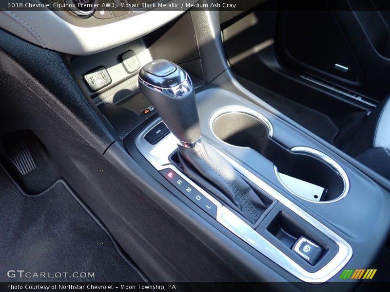 Mosaic Black Metallic / Medium Ash Gray 2018 Chevrolet Equinox Premier AWD