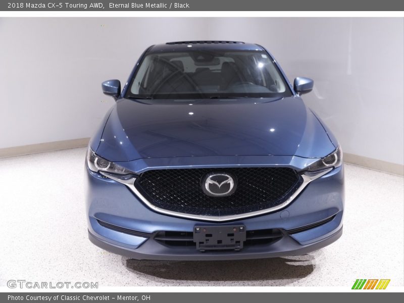 Eternal Blue Metallic / Black 2018 Mazda CX-5 Touring AWD