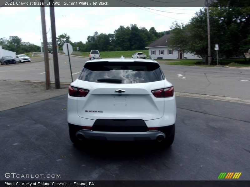 Summit White / Jet Black 2021 Chevrolet Blazer LT AWD