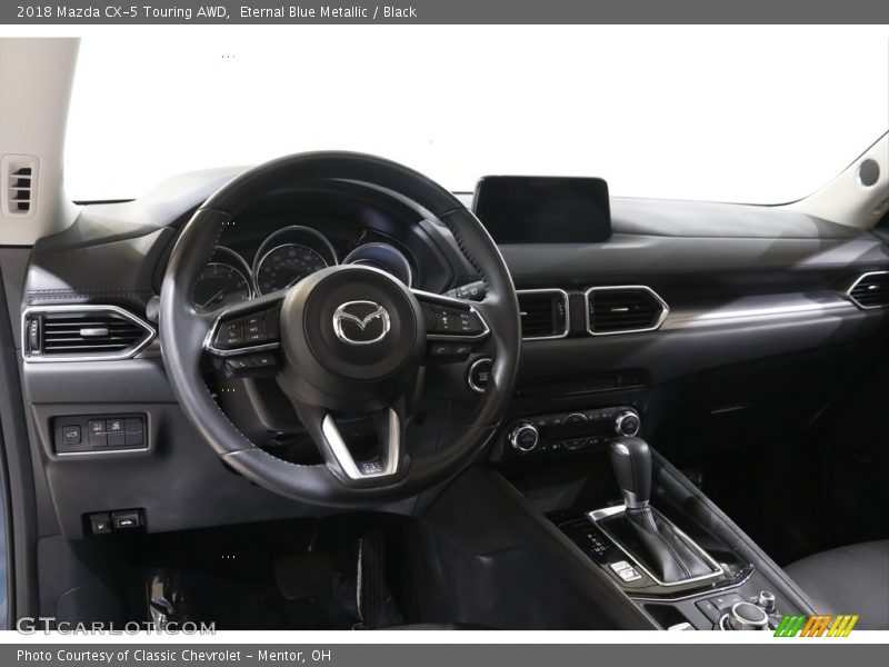 Eternal Blue Metallic / Black 2018 Mazda CX-5 Touring AWD