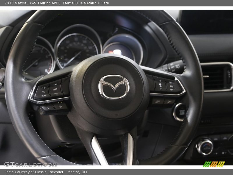 Eternal Blue Metallic / Black 2018 Mazda CX-5 Touring AWD