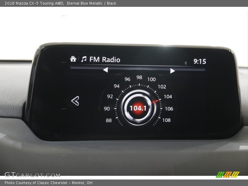 Eternal Blue Metallic / Black 2018 Mazda CX-5 Touring AWD