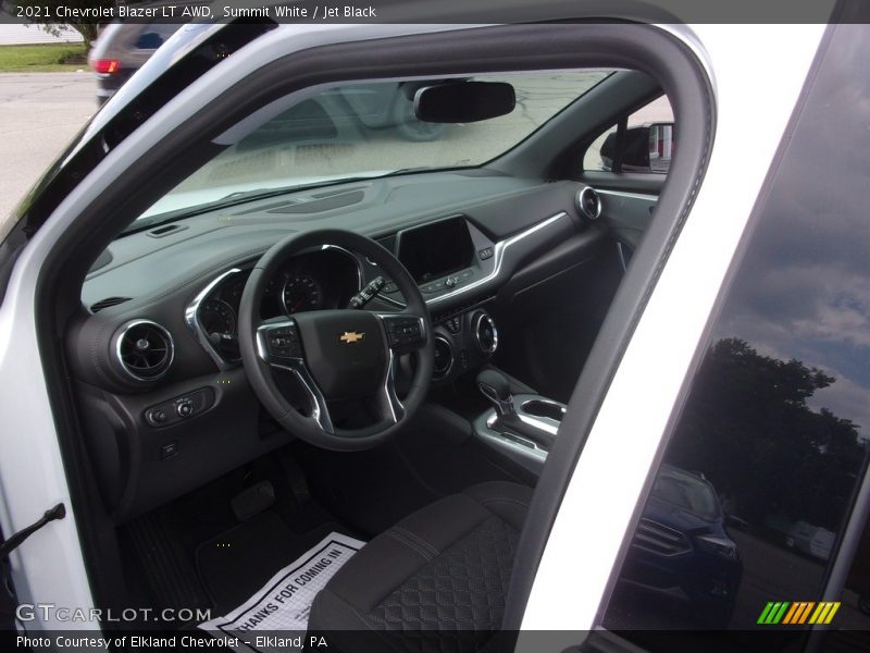Summit White / Jet Black 2021 Chevrolet Blazer LT AWD