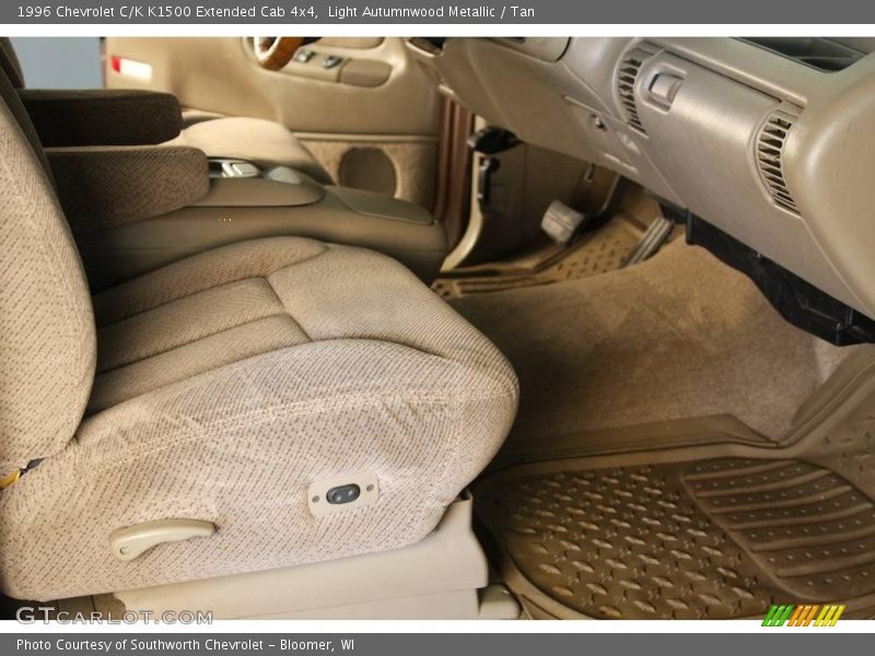 Light Autumnwood Metallic / Tan 1996 Chevrolet C/K K1500 Extended Cab 4x4