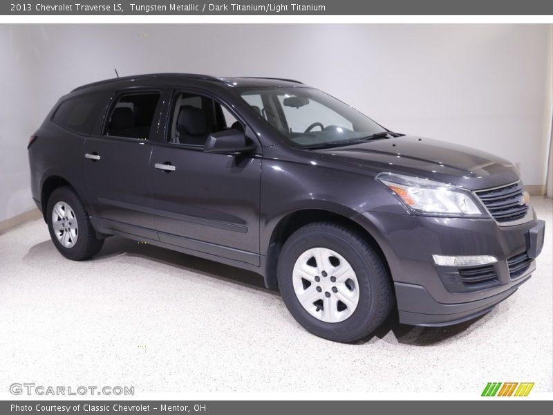 Tungsten Metallic / Dark Titanium/Light Titanium 2013 Chevrolet Traverse LS