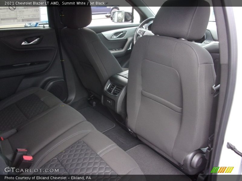 Summit White / Jet Black 2021 Chevrolet Blazer LT AWD