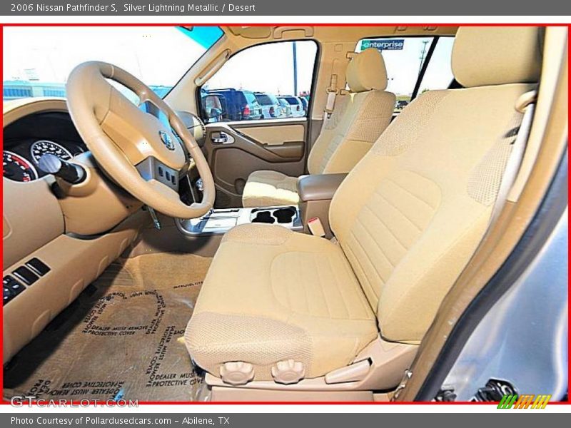 Silver Lightning Metallic / Desert 2006 Nissan Pathfinder S