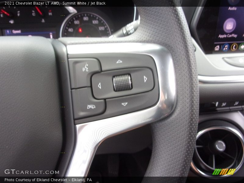 Summit White / Jet Black 2021 Chevrolet Blazer LT AWD
