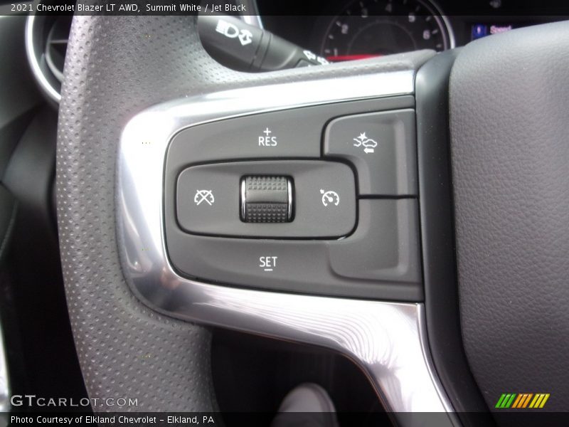 Summit White / Jet Black 2021 Chevrolet Blazer LT AWD