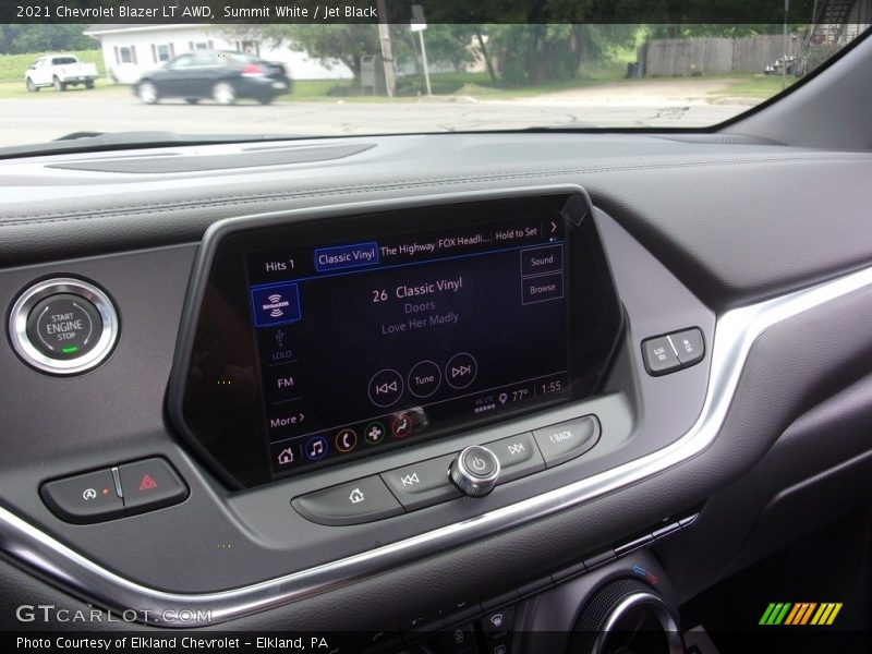 Summit White / Jet Black 2021 Chevrolet Blazer LT AWD