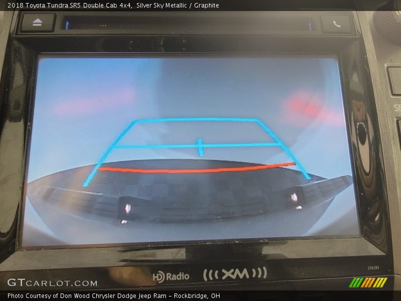 Silver Sky Metallic / Graphite 2018 Toyota Tundra SR5 Double Cab 4x4