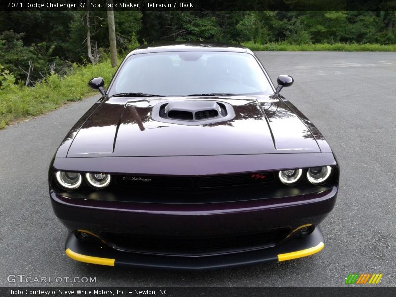 Hellraisin / Black 2021 Dodge Challenger R/T Scat Pack Shaker