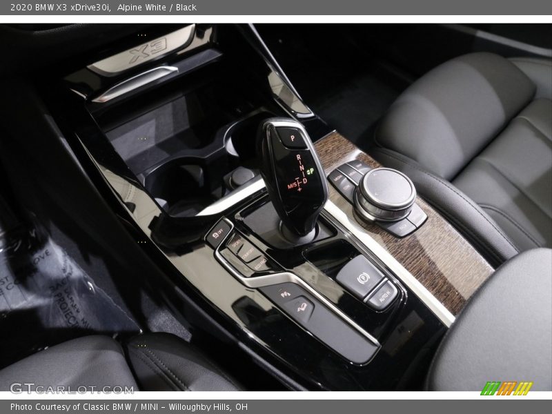 Alpine White / Black 2020 BMW X3 xDrive30i