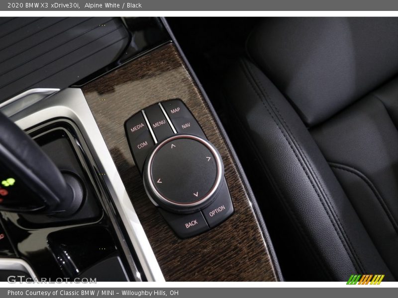 Alpine White / Black 2020 BMW X3 xDrive30i