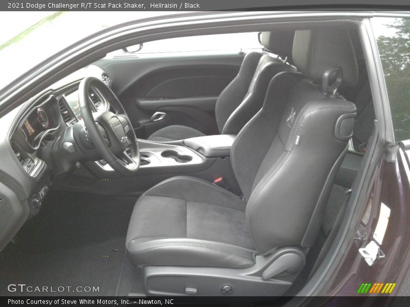 Front Seat of 2021 Challenger R/T Scat Pack Shaker
