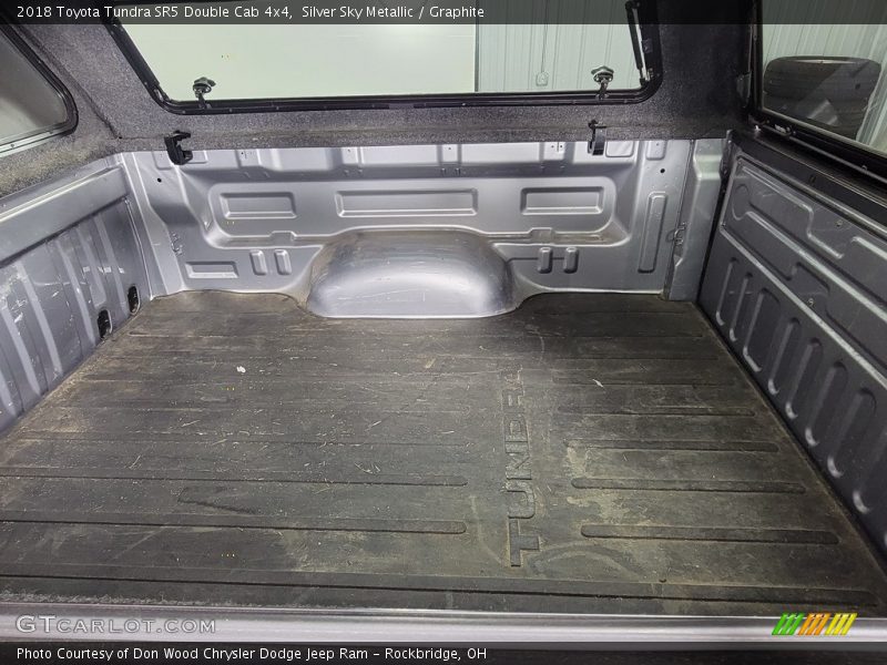 Silver Sky Metallic / Graphite 2018 Toyota Tundra SR5 Double Cab 4x4
