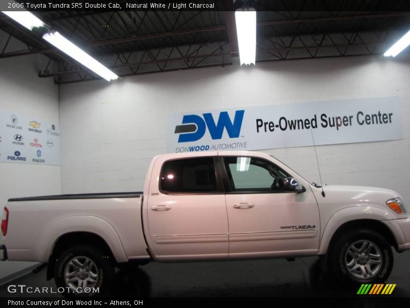 Natural White / Light Charcoal 2006 Toyota Tundra SR5 Double Cab