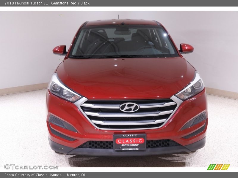 Gemstone Red / Black 2018 Hyundai Tucson SE