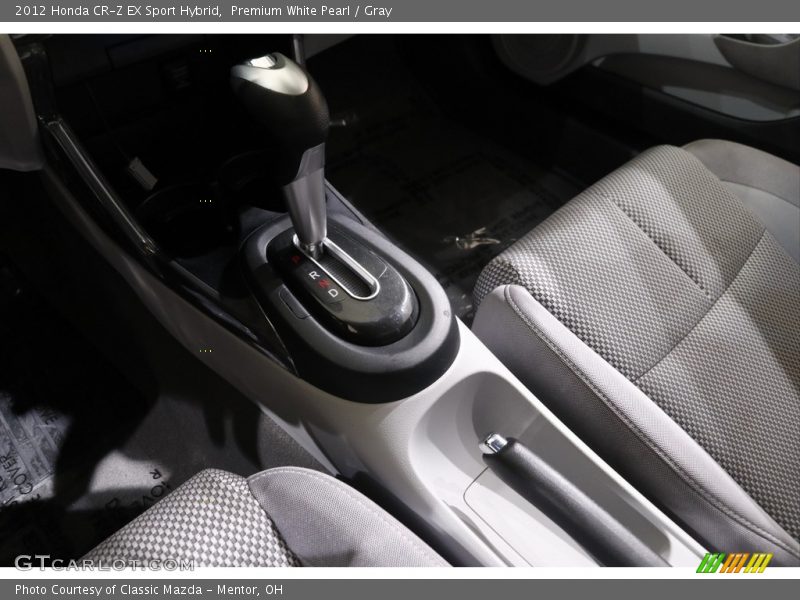 Premium White Pearl / Gray 2012 Honda CR-Z EX Sport Hybrid