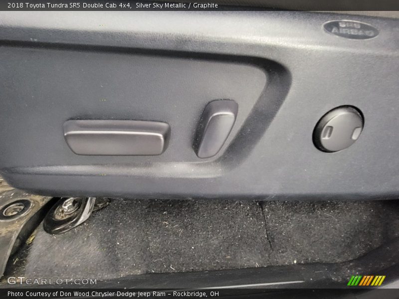 Silver Sky Metallic / Graphite 2018 Toyota Tundra SR5 Double Cab 4x4