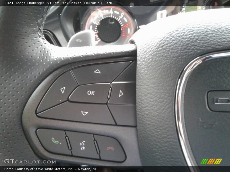  2021 Challenger R/T Scat Pack Shaker Steering Wheel