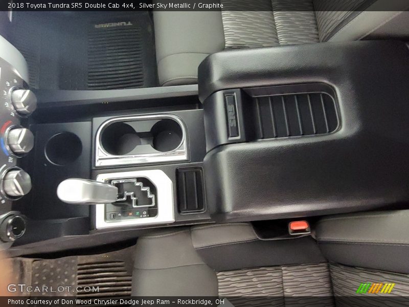 Silver Sky Metallic / Graphite 2018 Toyota Tundra SR5 Double Cab 4x4