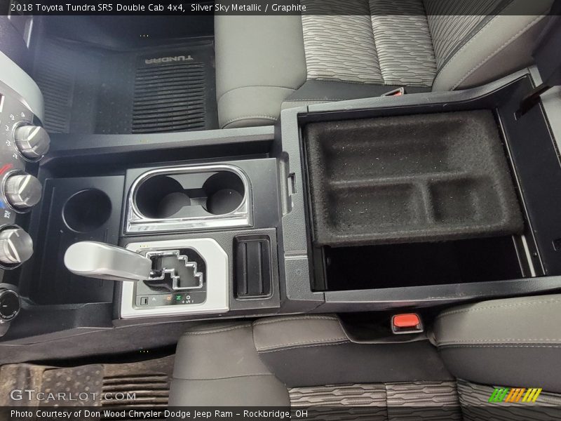 Silver Sky Metallic / Graphite 2018 Toyota Tundra SR5 Double Cab 4x4