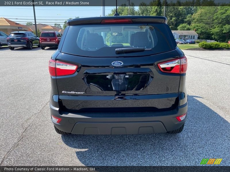 Race Red / Medium Stone 2021 Ford EcoSport SE
