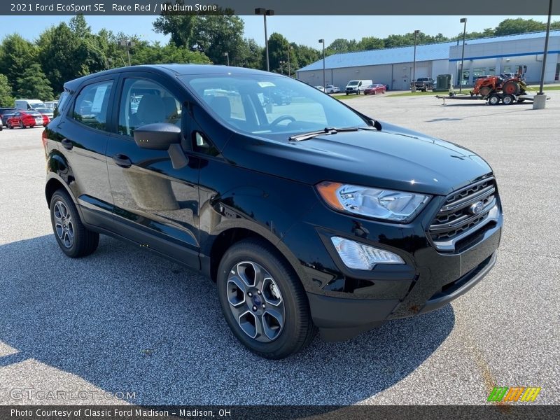 Race Red / Medium Stone 2021 Ford EcoSport SE