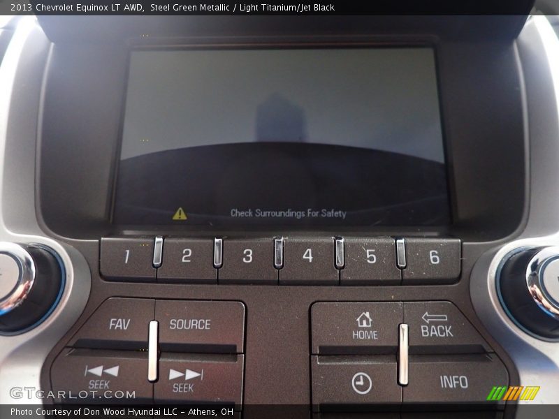 Steel Green Metallic / Light Titanium/Jet Black 2013 Chevrolet Equinox LT AWD