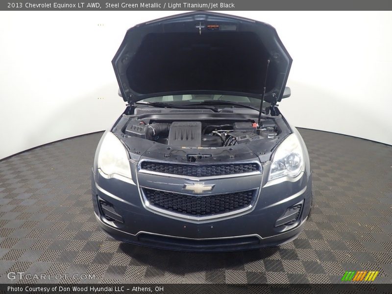 Steel Green Metallic / Light Titanium/Jet Black 2013 Chevrolet Equinox LT AWD