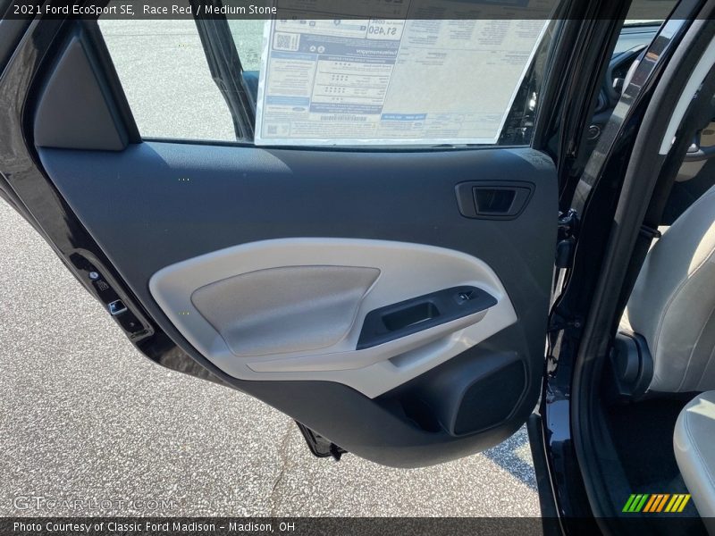 Race Red / Medium Stone 2021 Ford EcoSport SE