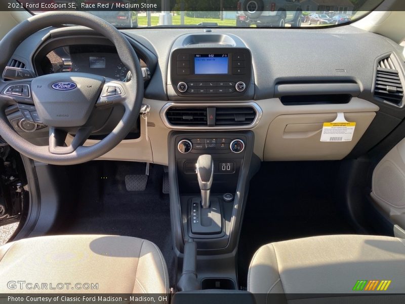 Race Red / Medium Stone 2021 Ford EcoSport SE