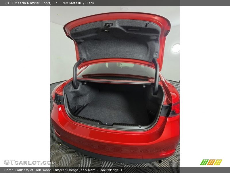 Soul Red Metallic / Black 2017 Mazda Mazda6 Sport