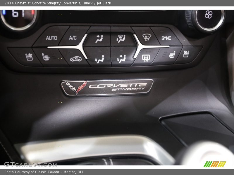 Black / Jet Black 2014 Chevrolet Corvette Stingray Convertible